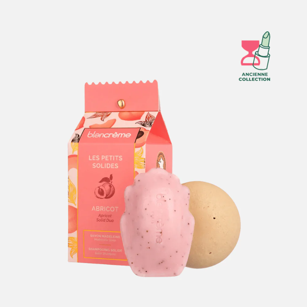 Coffret savon & shampoing solides - Abricot