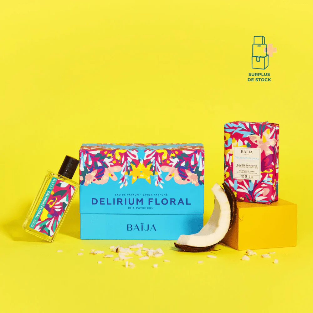 Delirium Floral - Coffret Parfum et Savon Solide