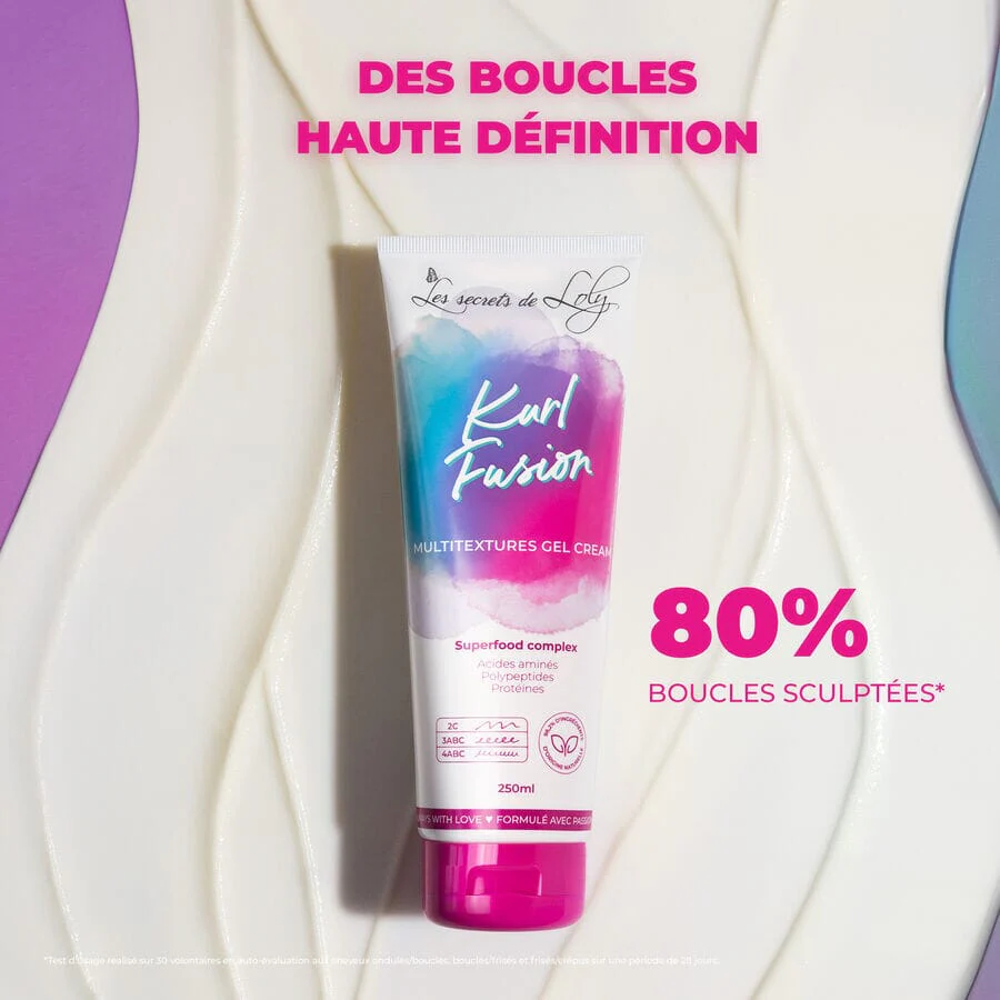 kurl fusion - Gel Crème Coiffant Nourrissant et Hydratant Multi - Image 4