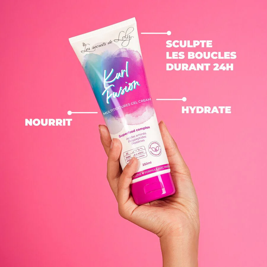 kurl fusion - Gel Crème Coiffant Nourrissant et Hydratant Multi - Image 6