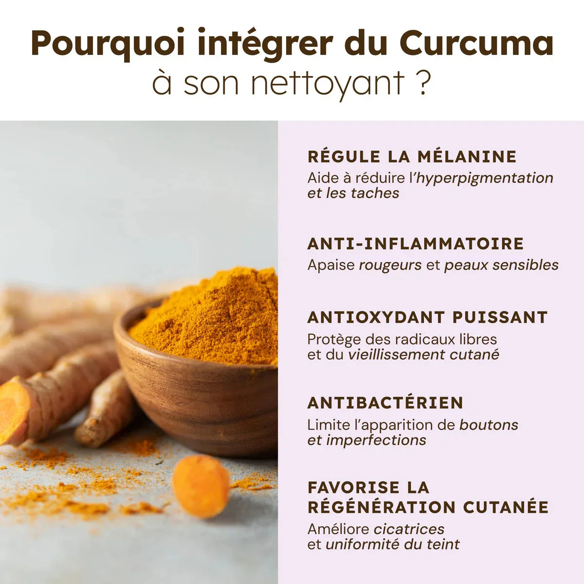 Nettoyant Éclat au Curcuma - Image 3