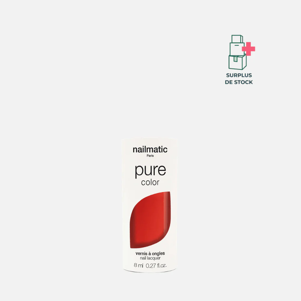 Vernis biosourcé - Rouge corail Ella